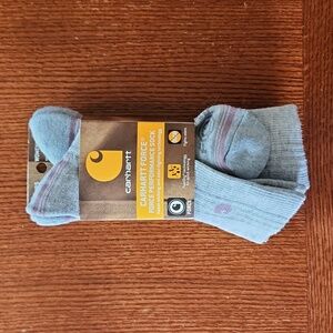 Carhartt Force Performance Sock Women's Crew Large 3 Pairs Size 9-12